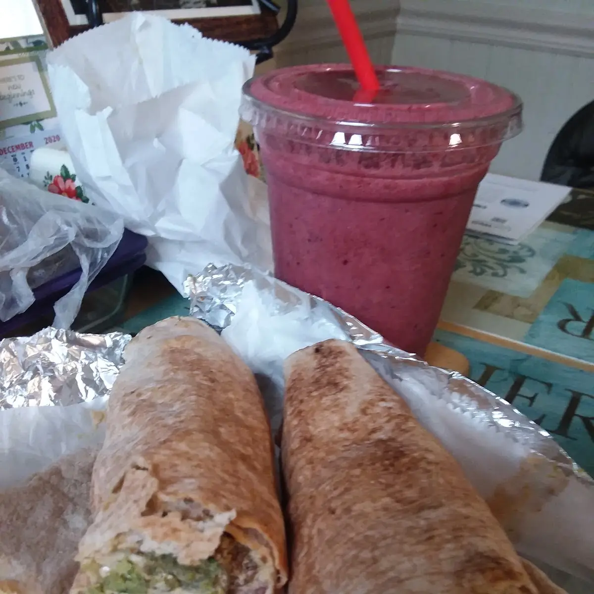Falafel Wrap or Plate