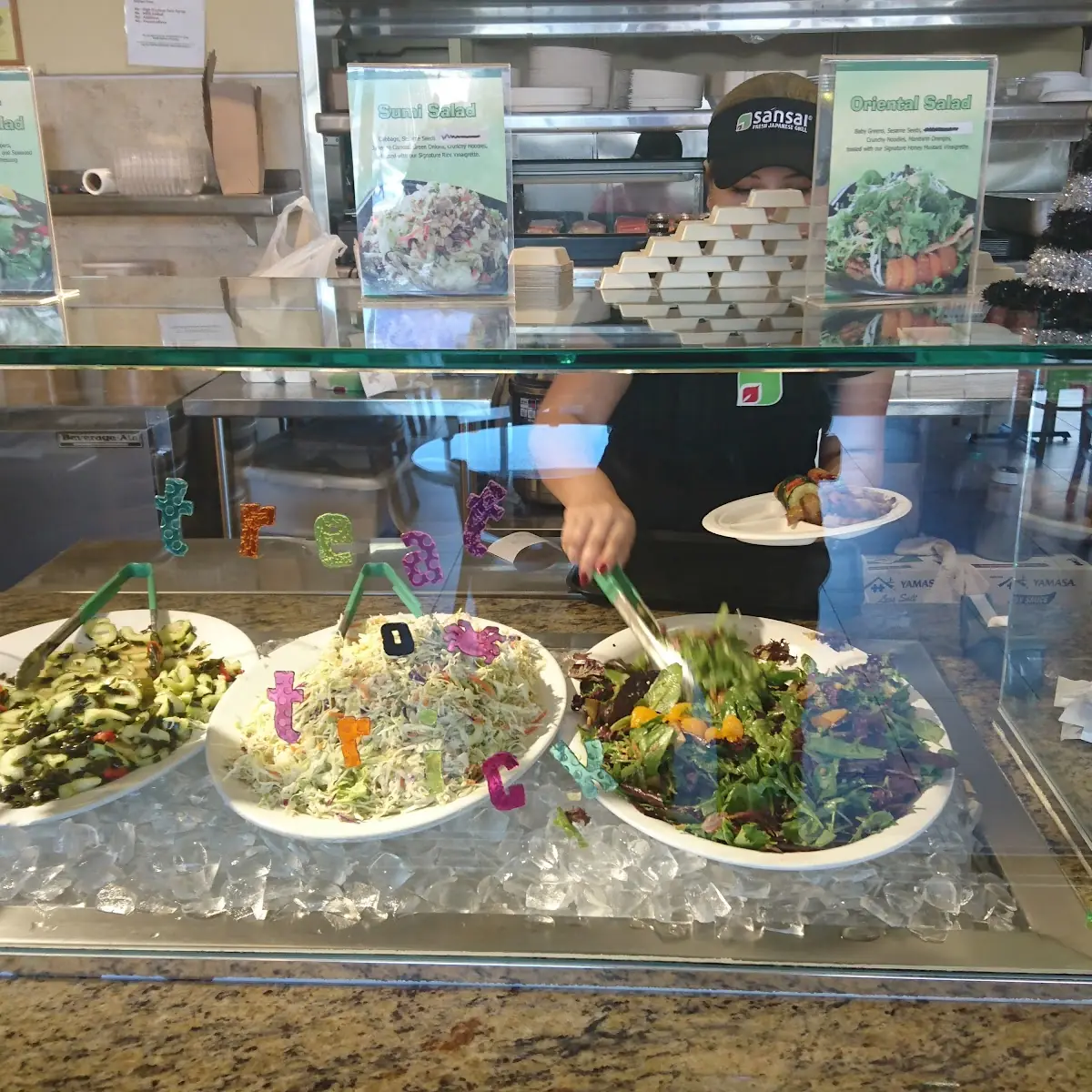 Three Different Salads
