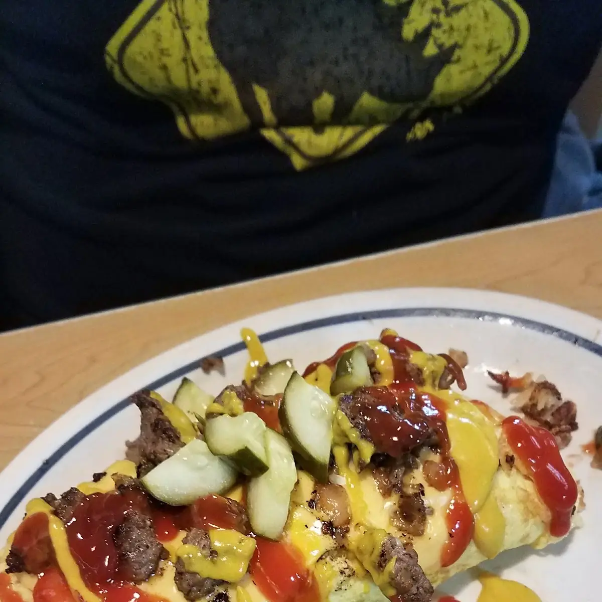Burger Omelette