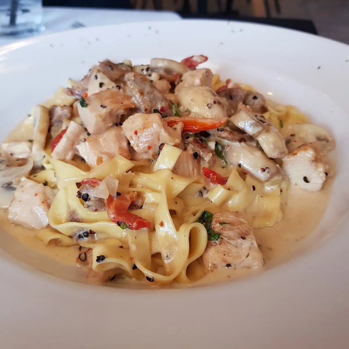 Alfredo Pasta Jalepeno