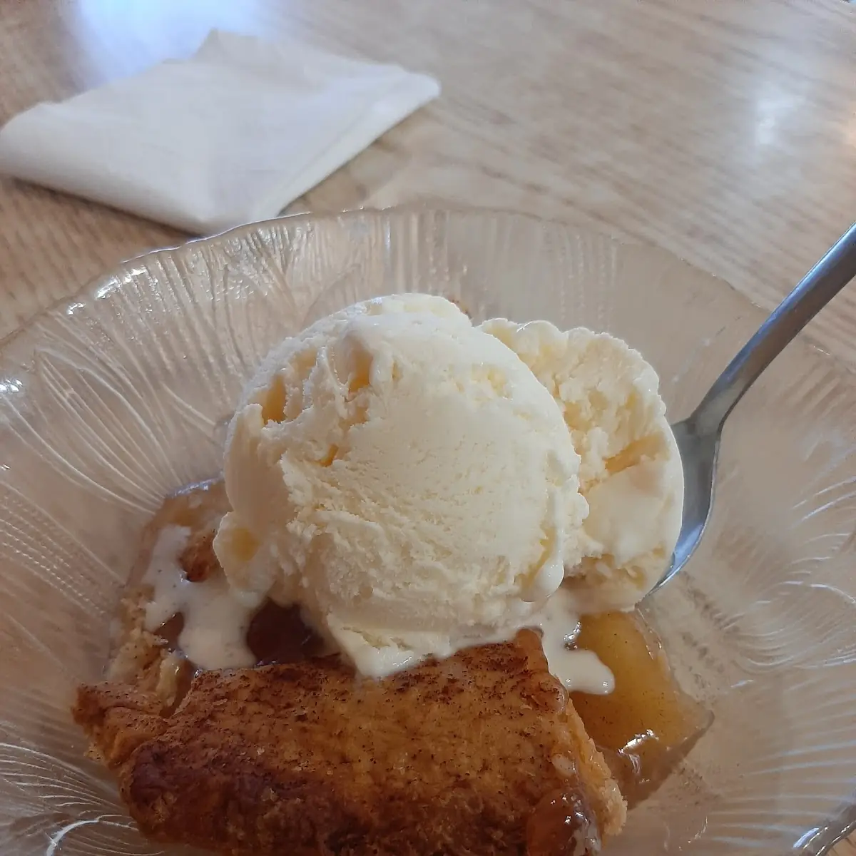 Apple Pie w Vanilla Ice Cream