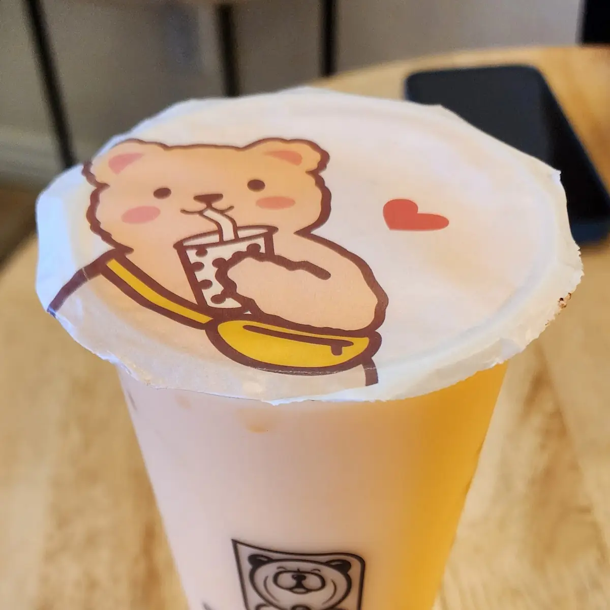 Latte with Boba