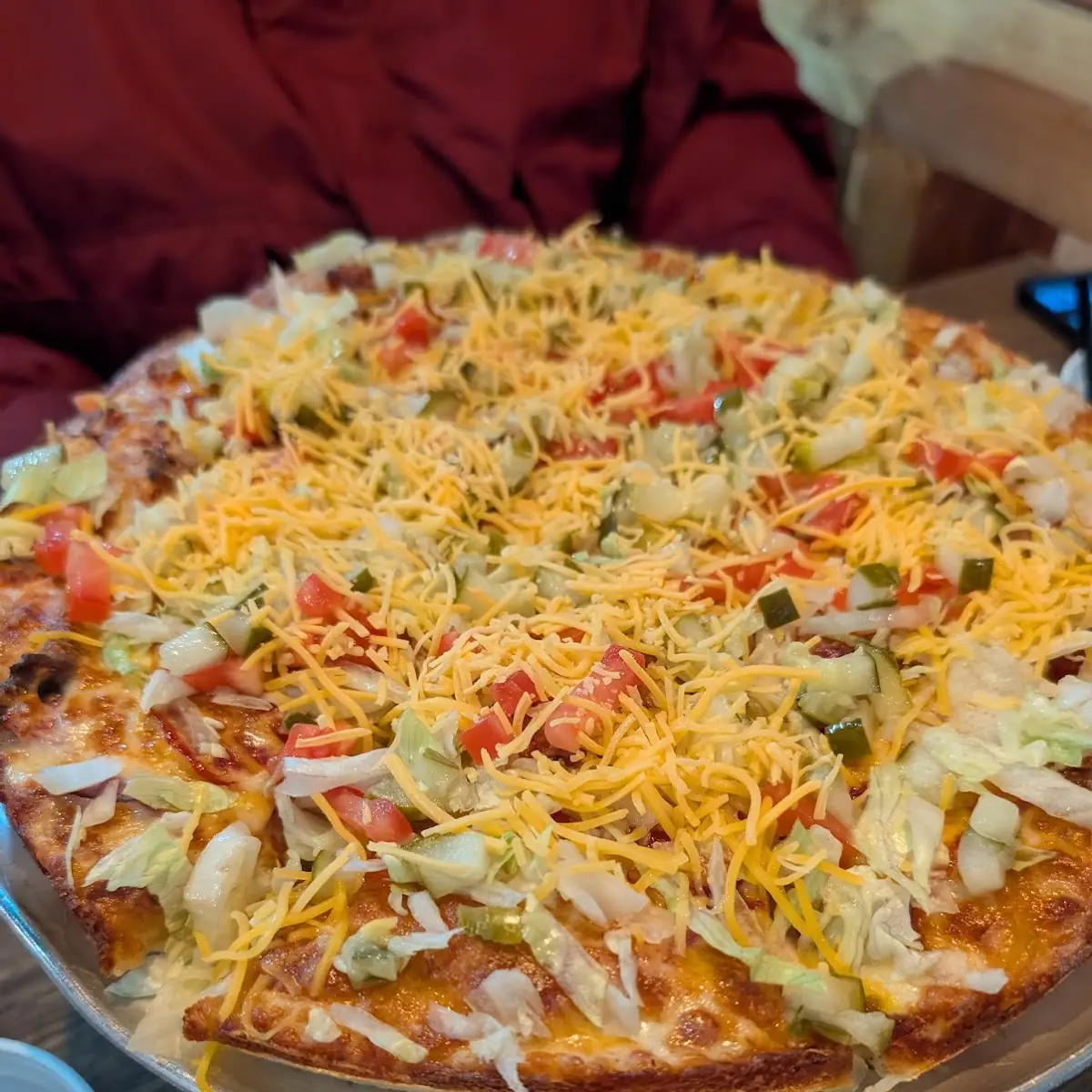 Cheese Burger Small Pizza