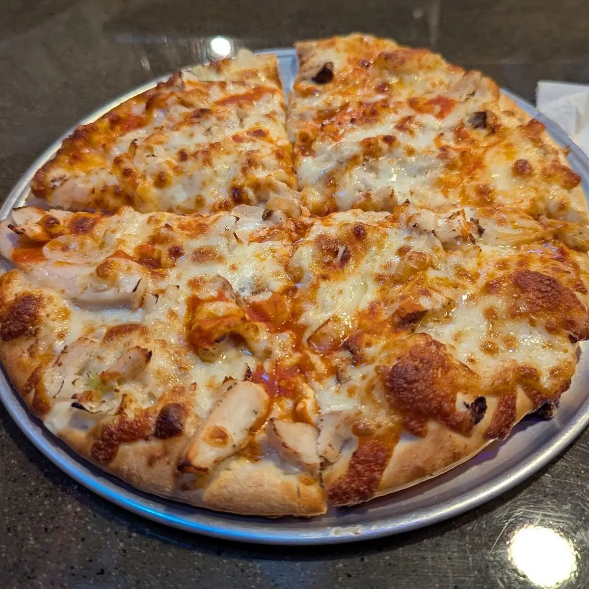 Hot Chicken Pizza