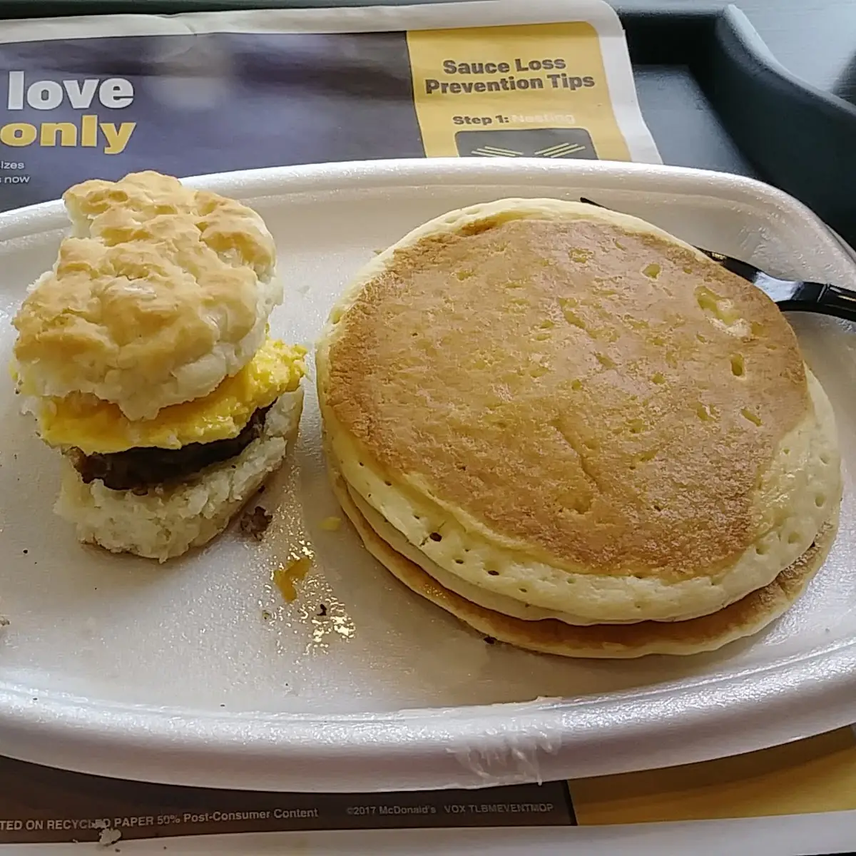Big Breakfast with Hotcakes