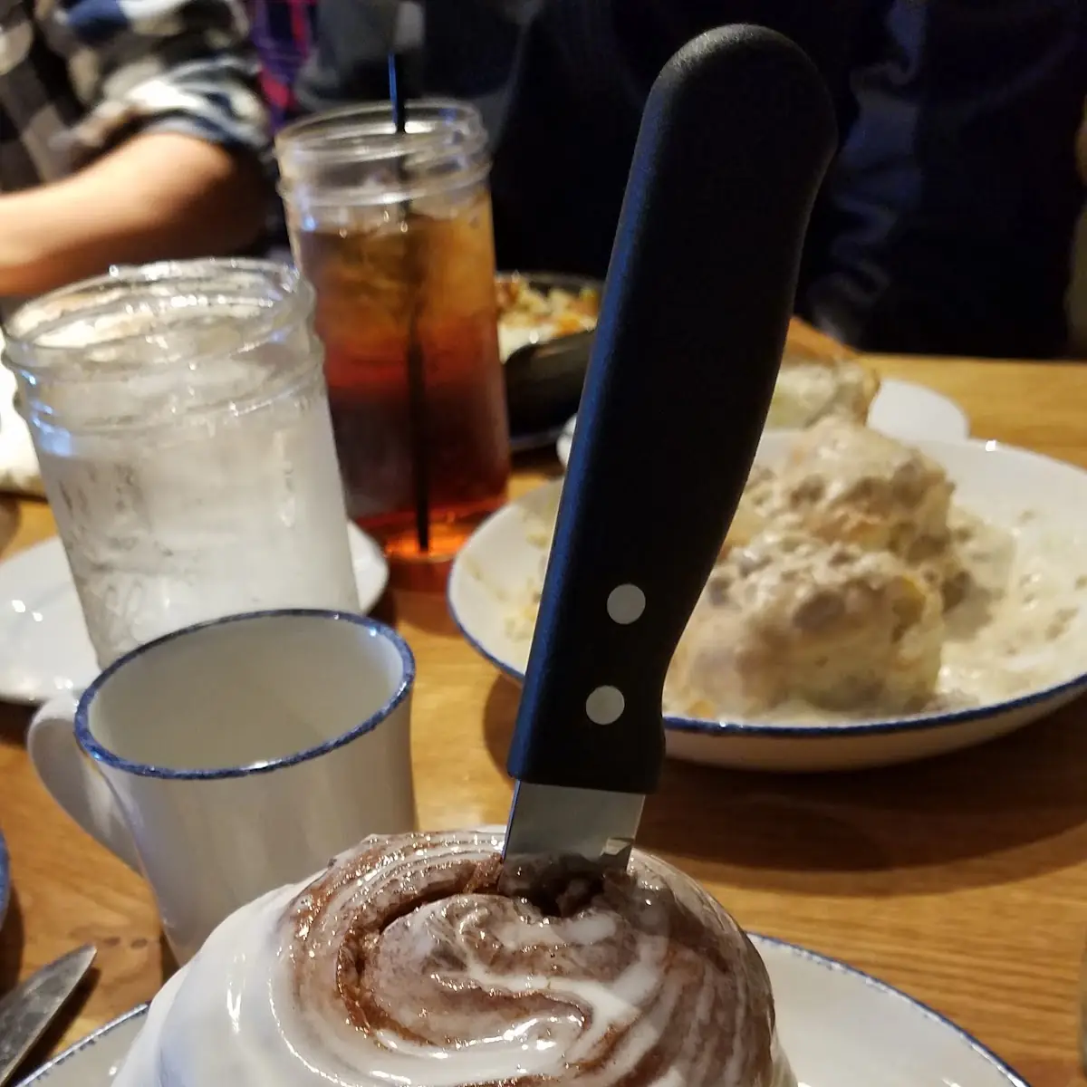 Warm Cinnamon Roll