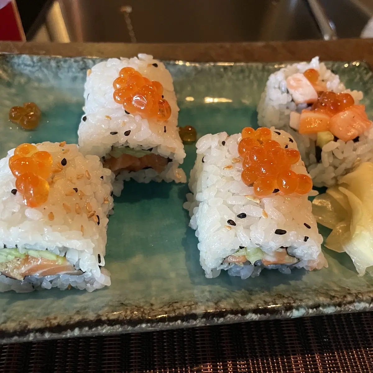 Salmon Roll-Ikura Cucumber