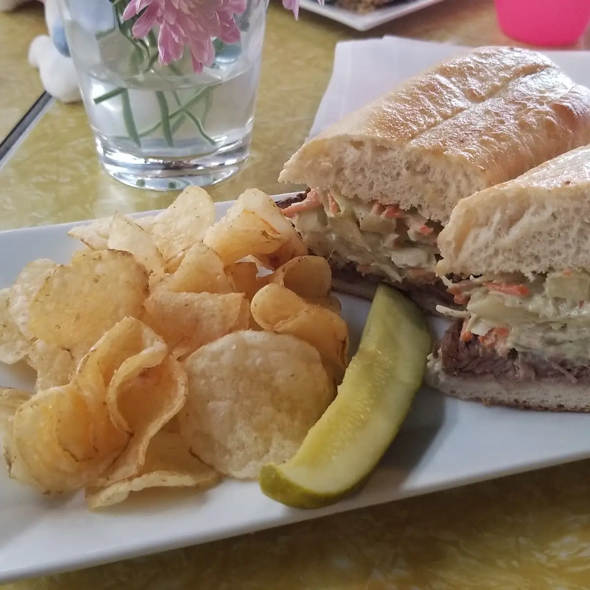Green Curry Brisket Sandwich