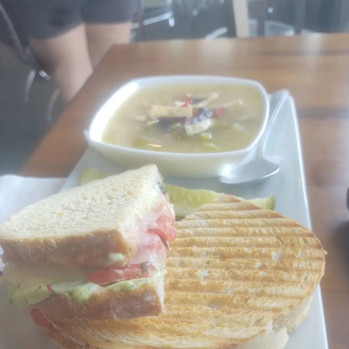 Veggie Grilled Cheese Panini