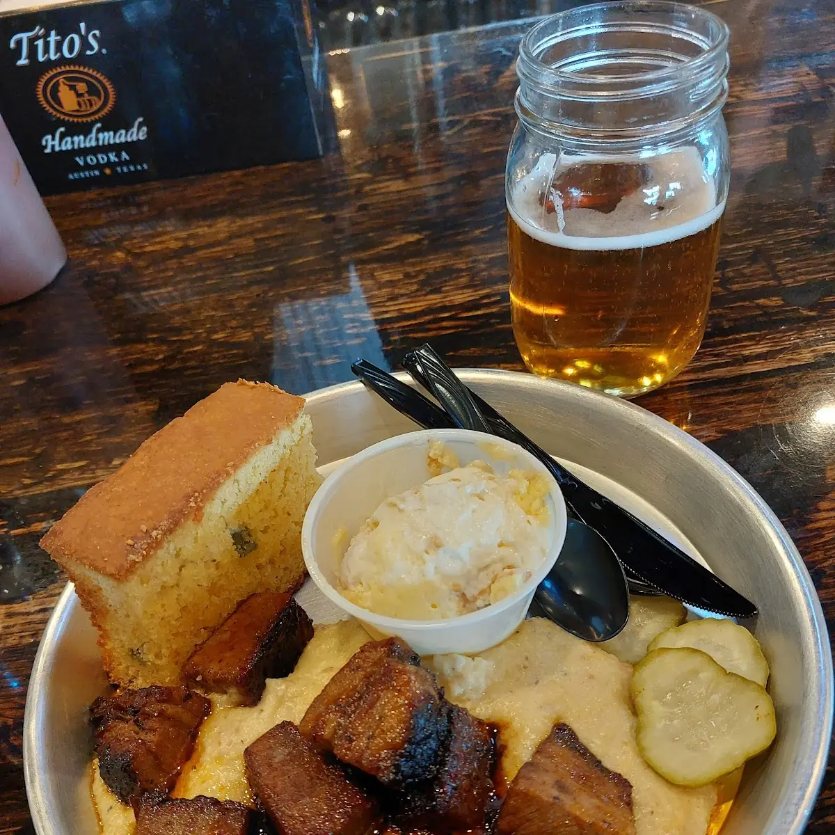Cornbread and Banana Pudding