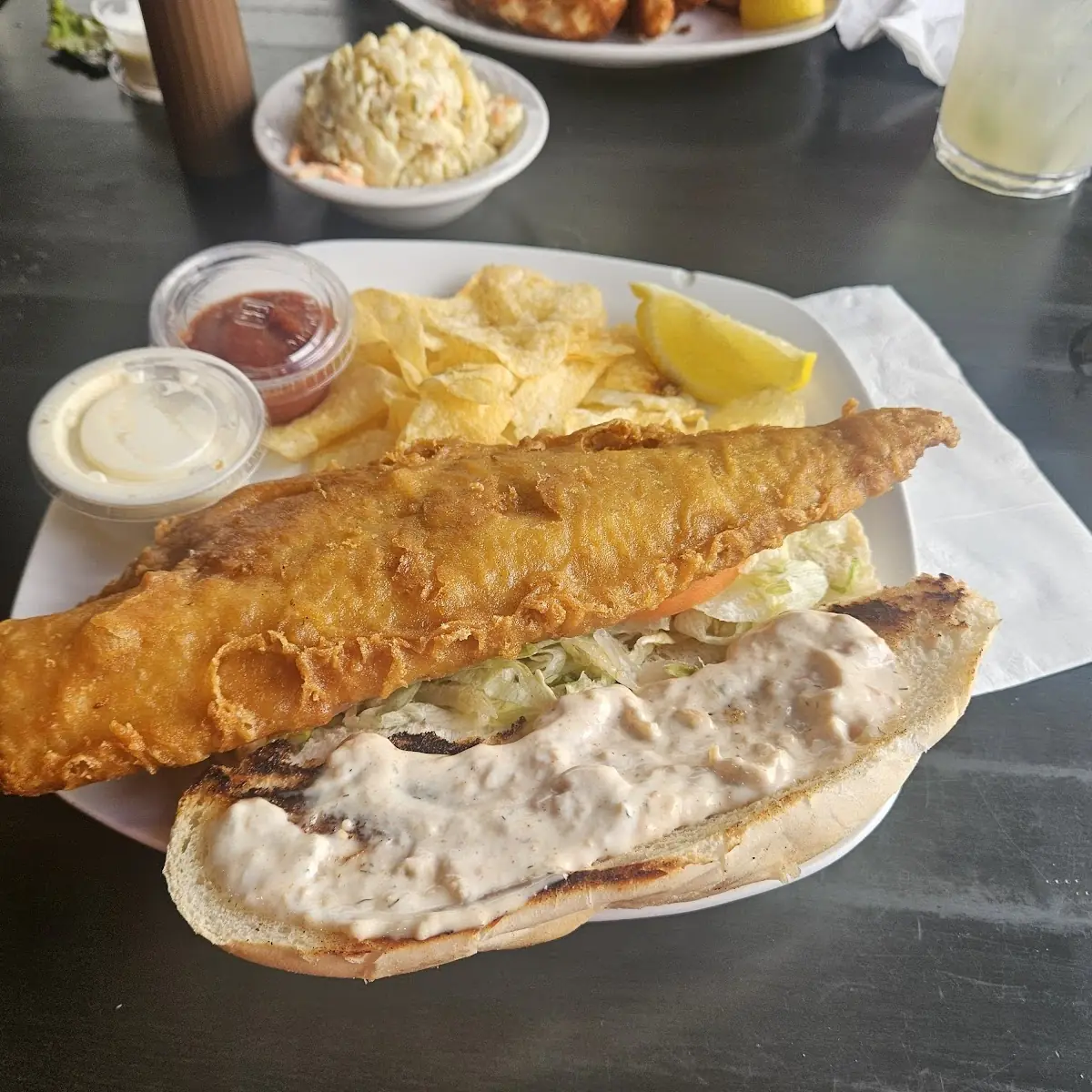 Riley's Fish Sandwich