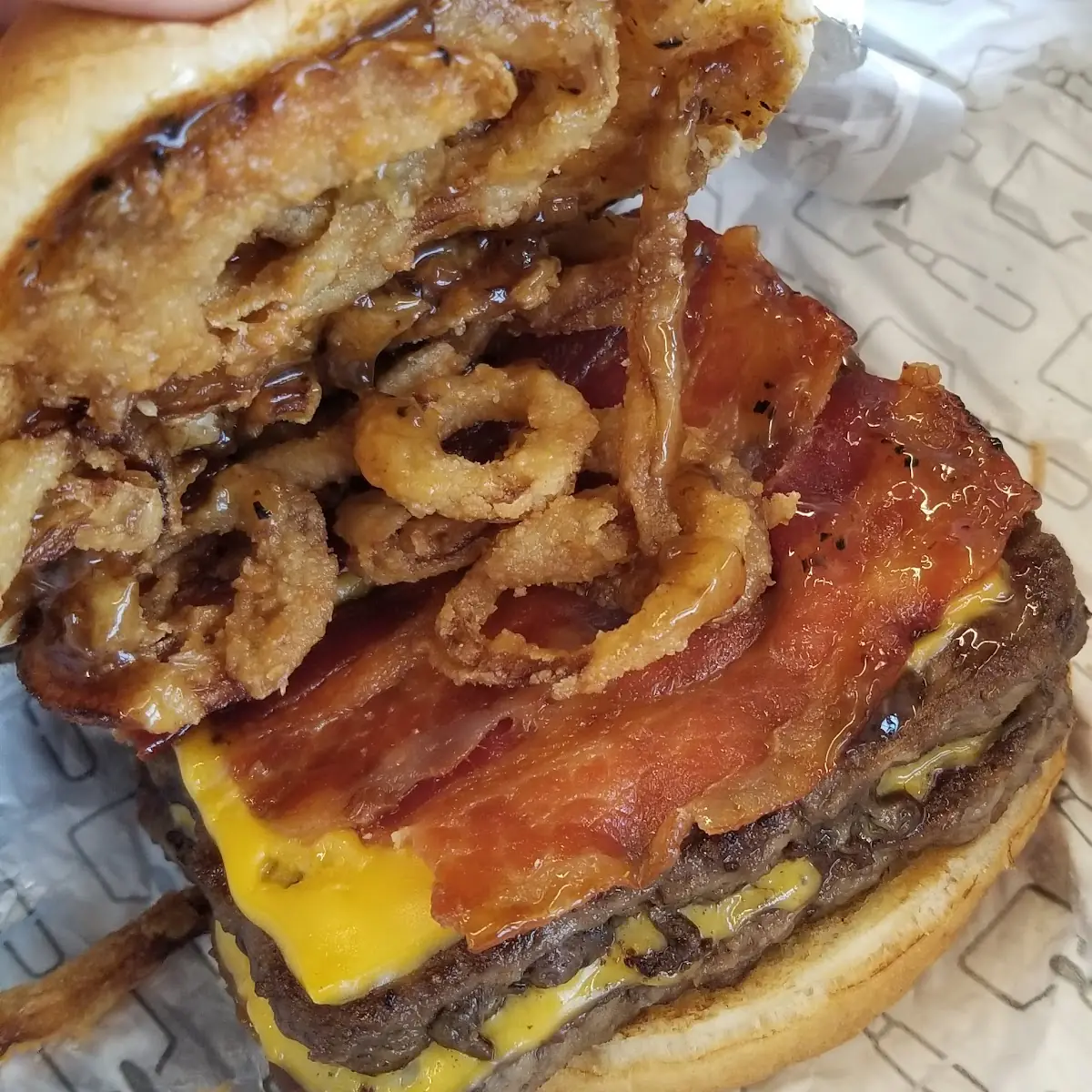 Bourbon Bacon Cheeseburger