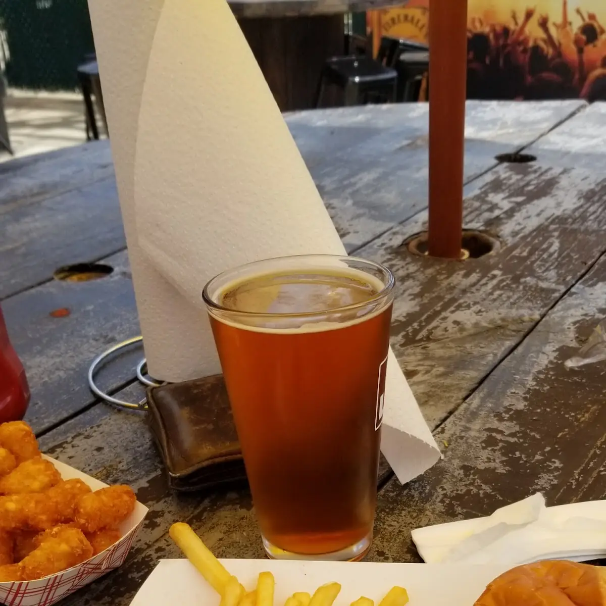 Beer Cheese N Bacon Burger