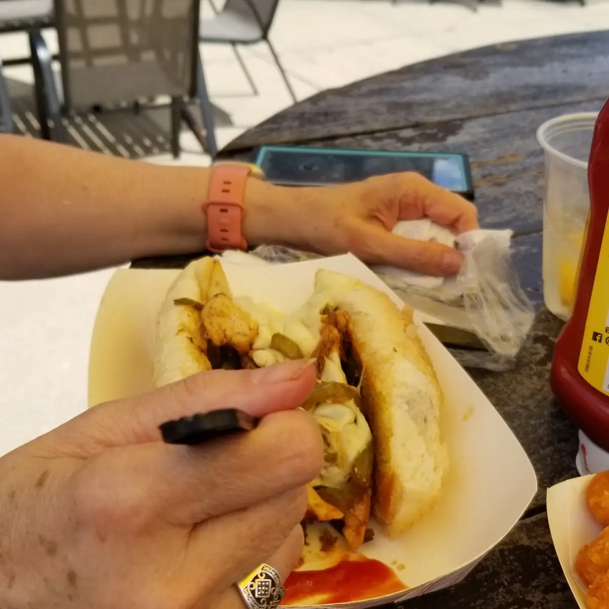 Philly Cheese Steak Sandwich