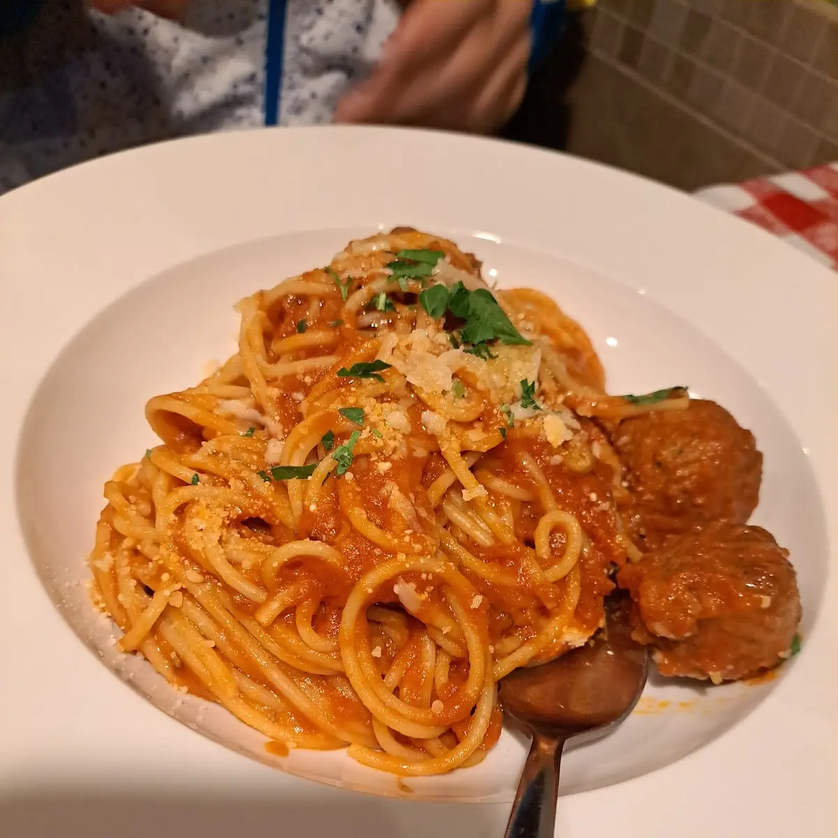 Spaghetti Meatballs
