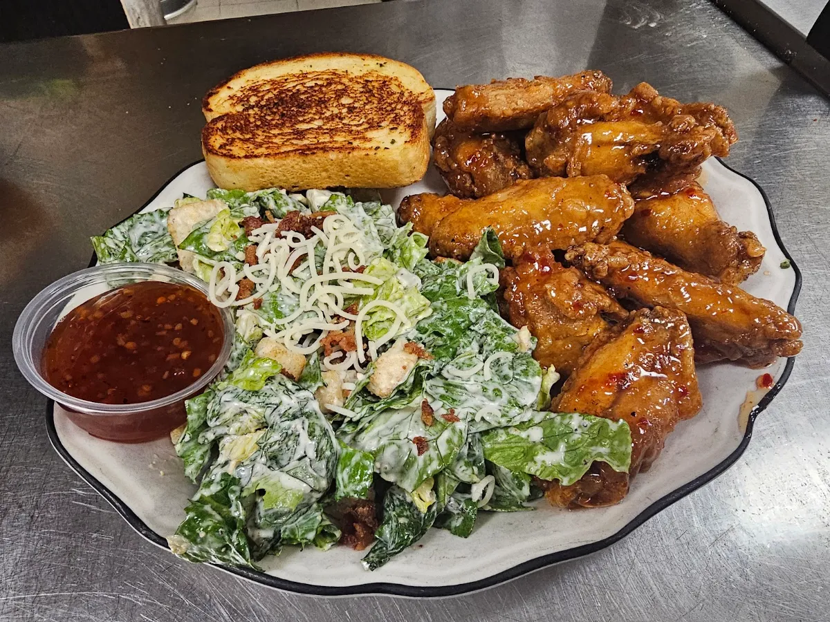 Buffalo Chicken Caesar Wrap