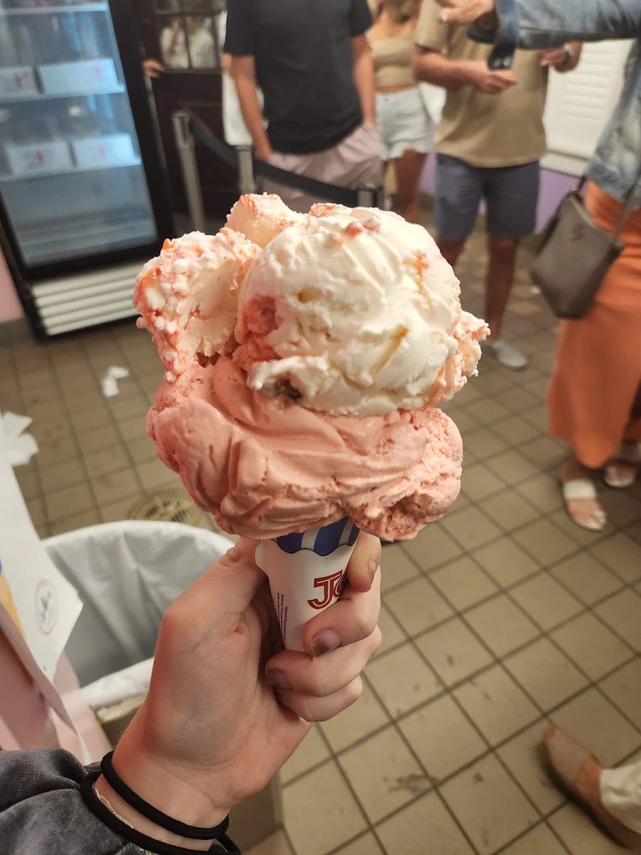 Red Raspberry and Strawberry Cheesecake