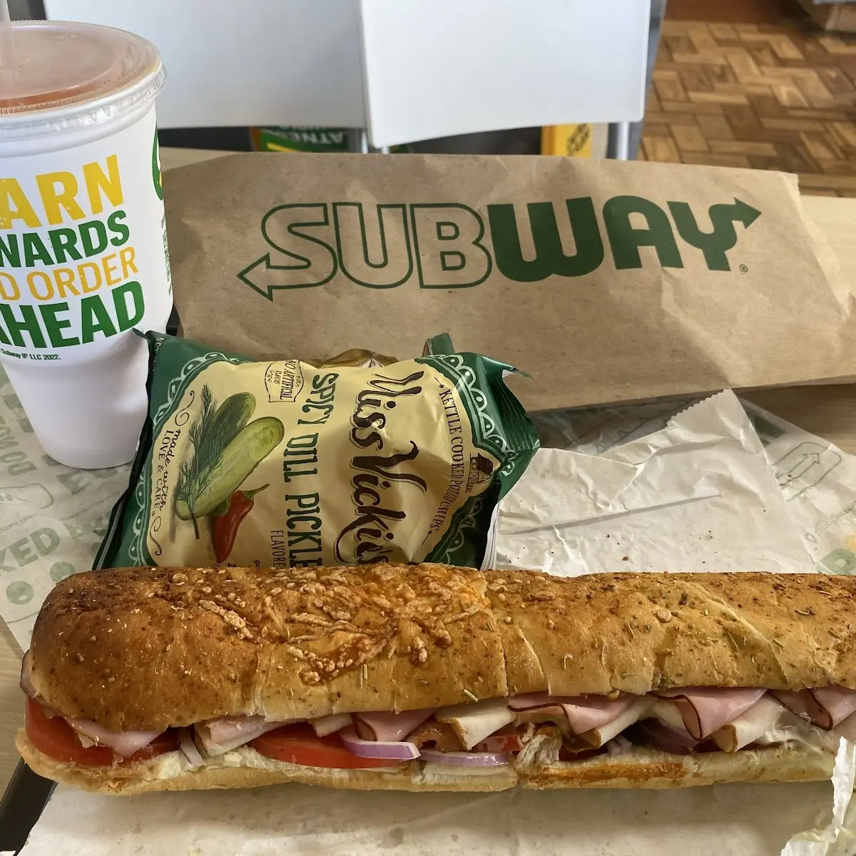 Sándwich de Subway