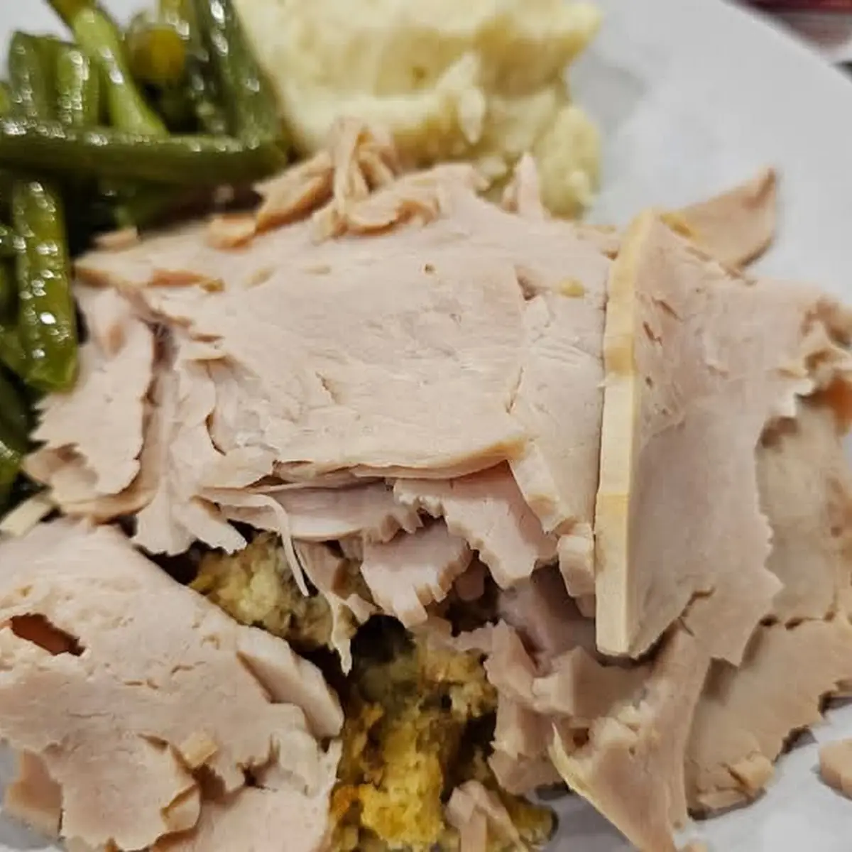 Green Beans and Mashed Potatoes