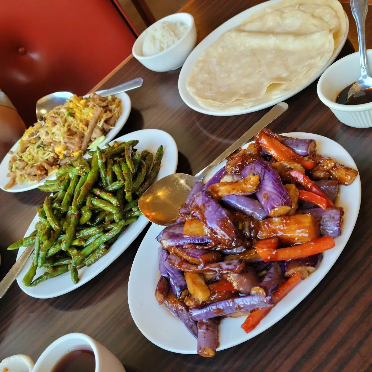 Eggplant with Garlic Sauce