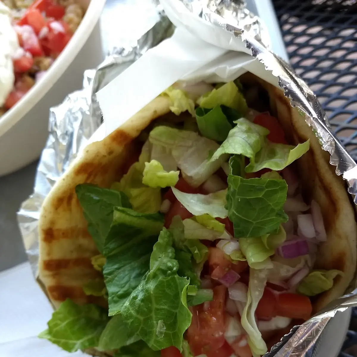Feta Pita Sandwich