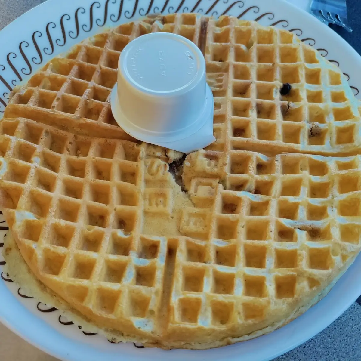 Pumpkin Spice Waffles
