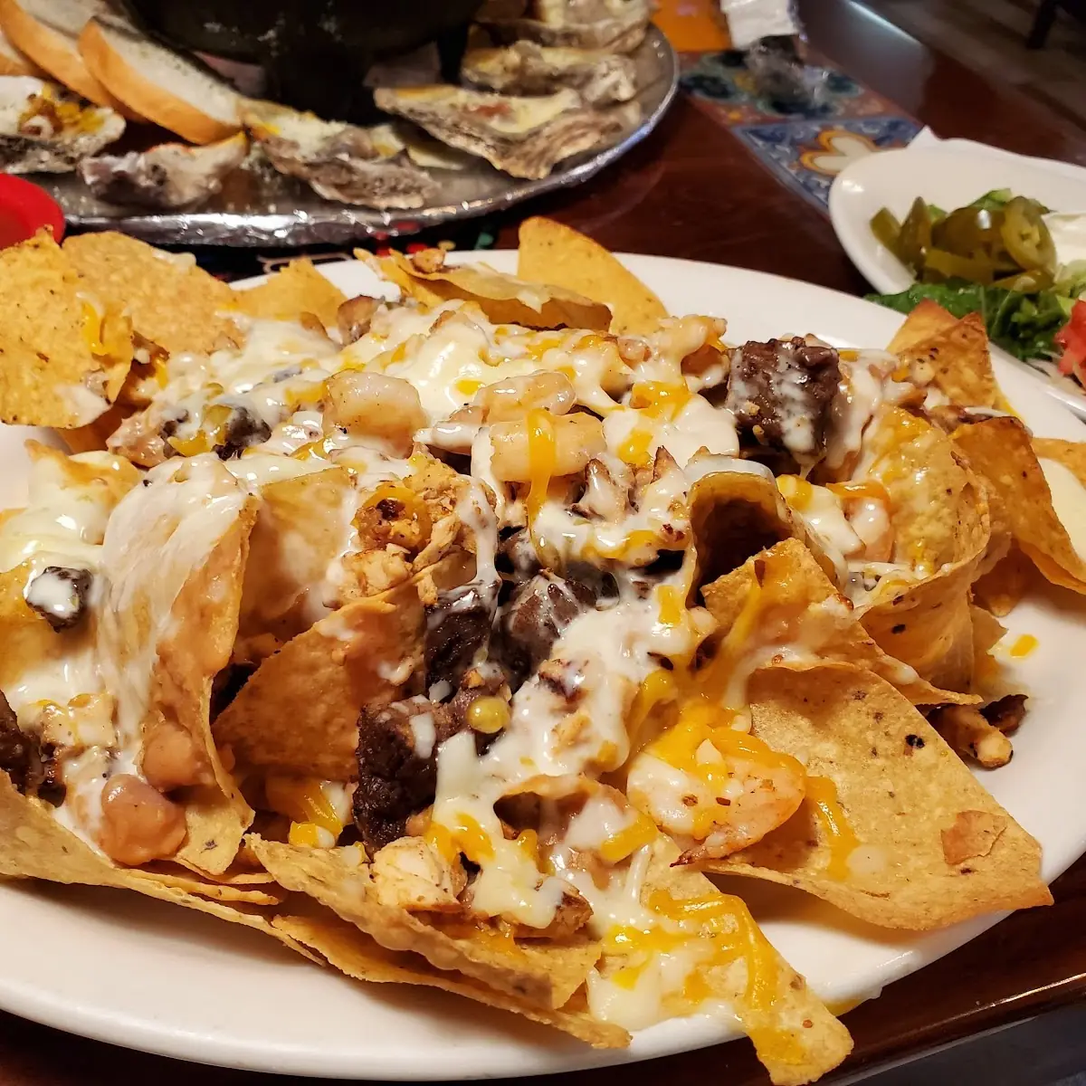 Grilled Chicken Nachos