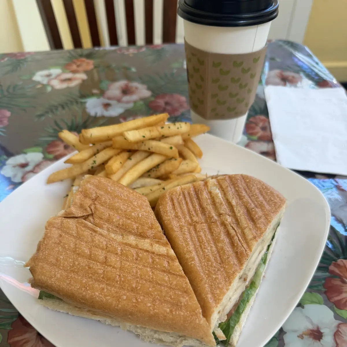 Grilled Chicken Panini