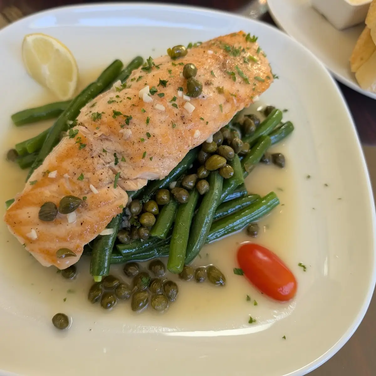 Salmon Piccata