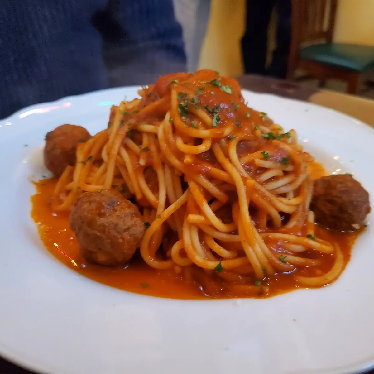 Spaghetti Meatballs