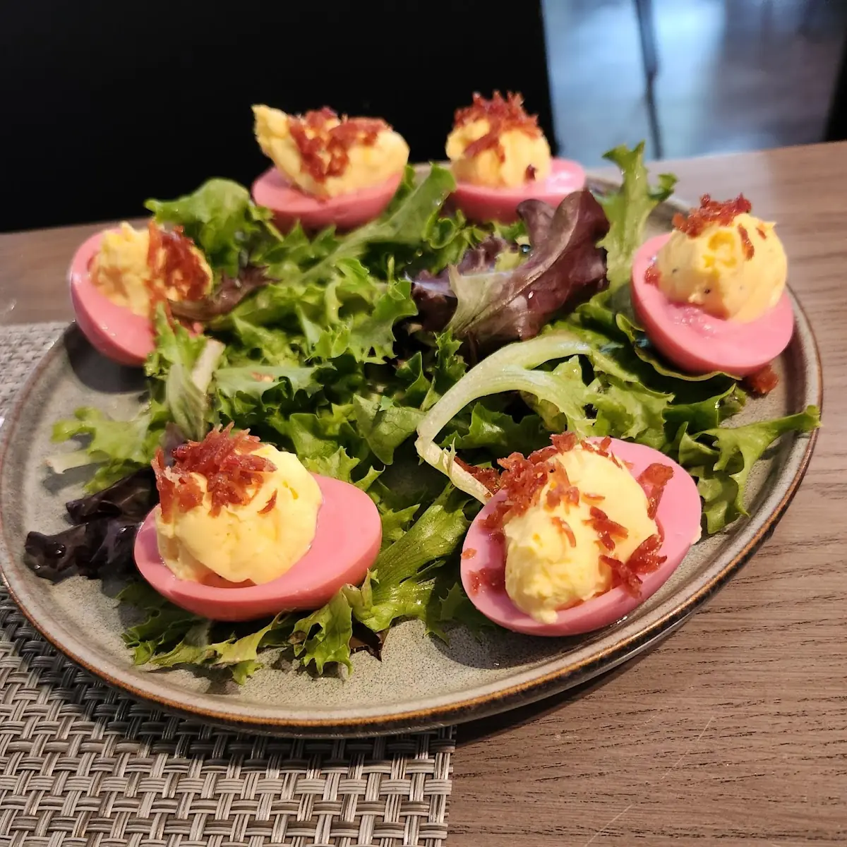 Pickled Deviled Eggs