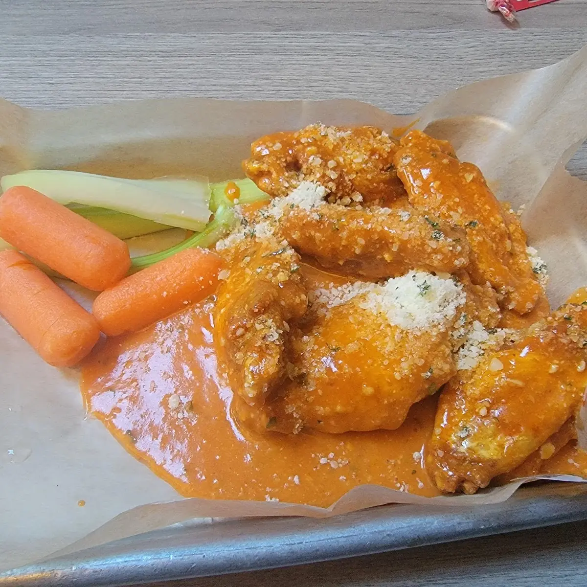 Buffalo Parmesan Wings