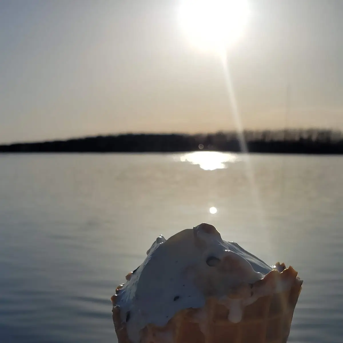 Cannoli Ice Cream Cone