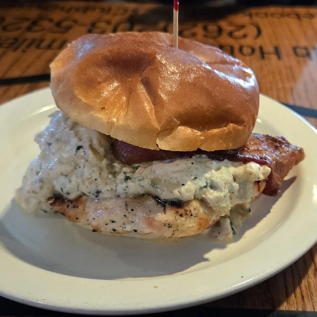 Spin Dip Chicken Sandwich