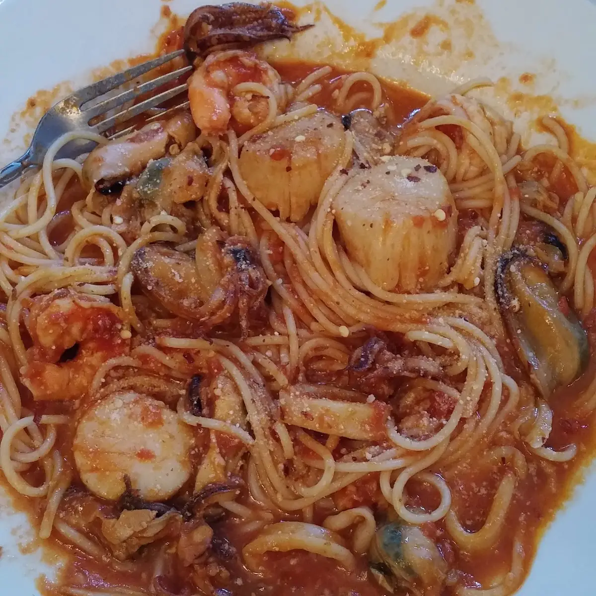Parmesan and Red Pepper Flakes