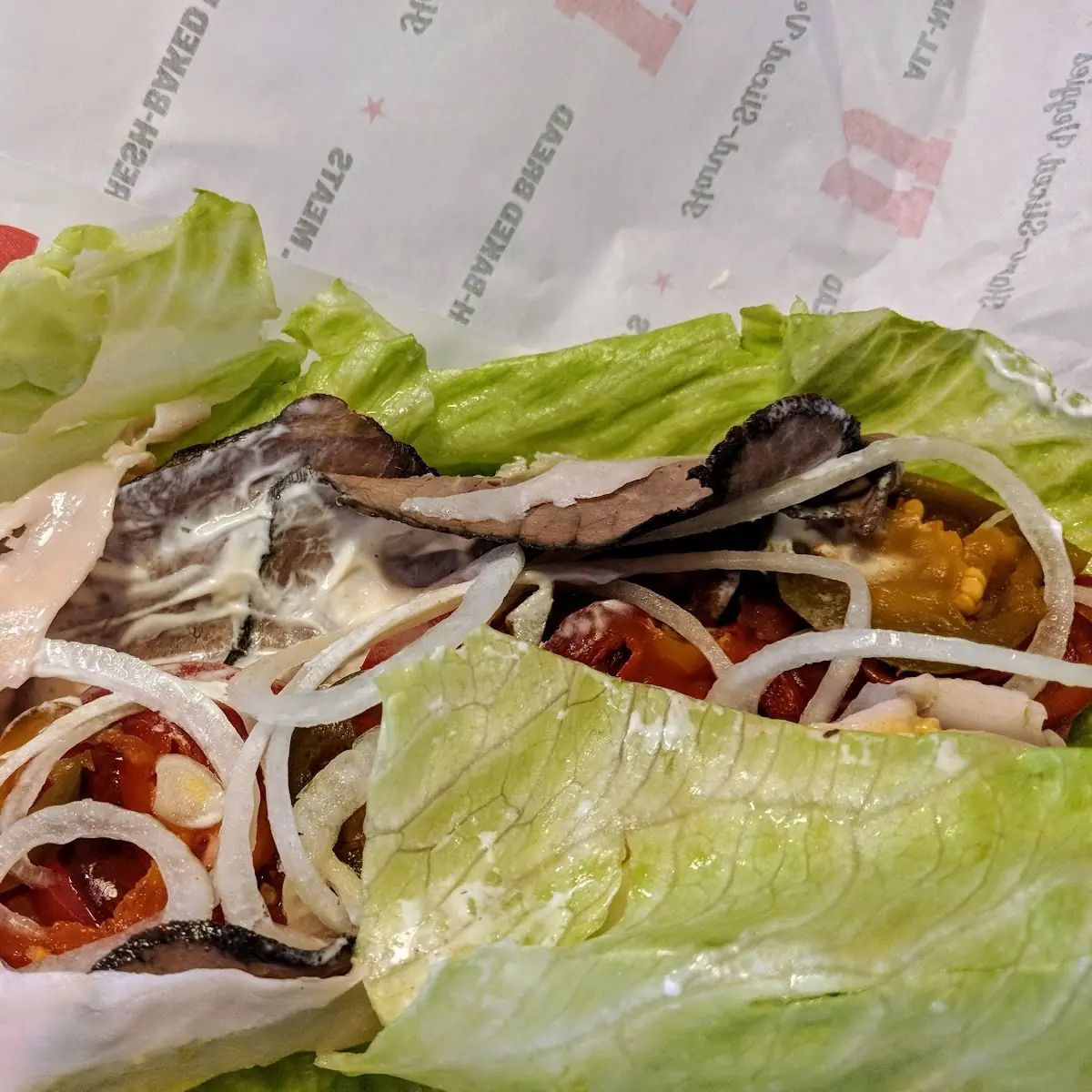 Roast Beef and Turkey Wrap