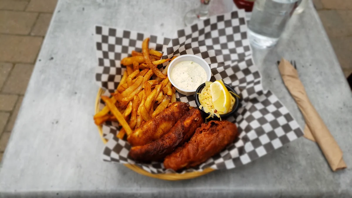 Trio de Fish And Chips Maison