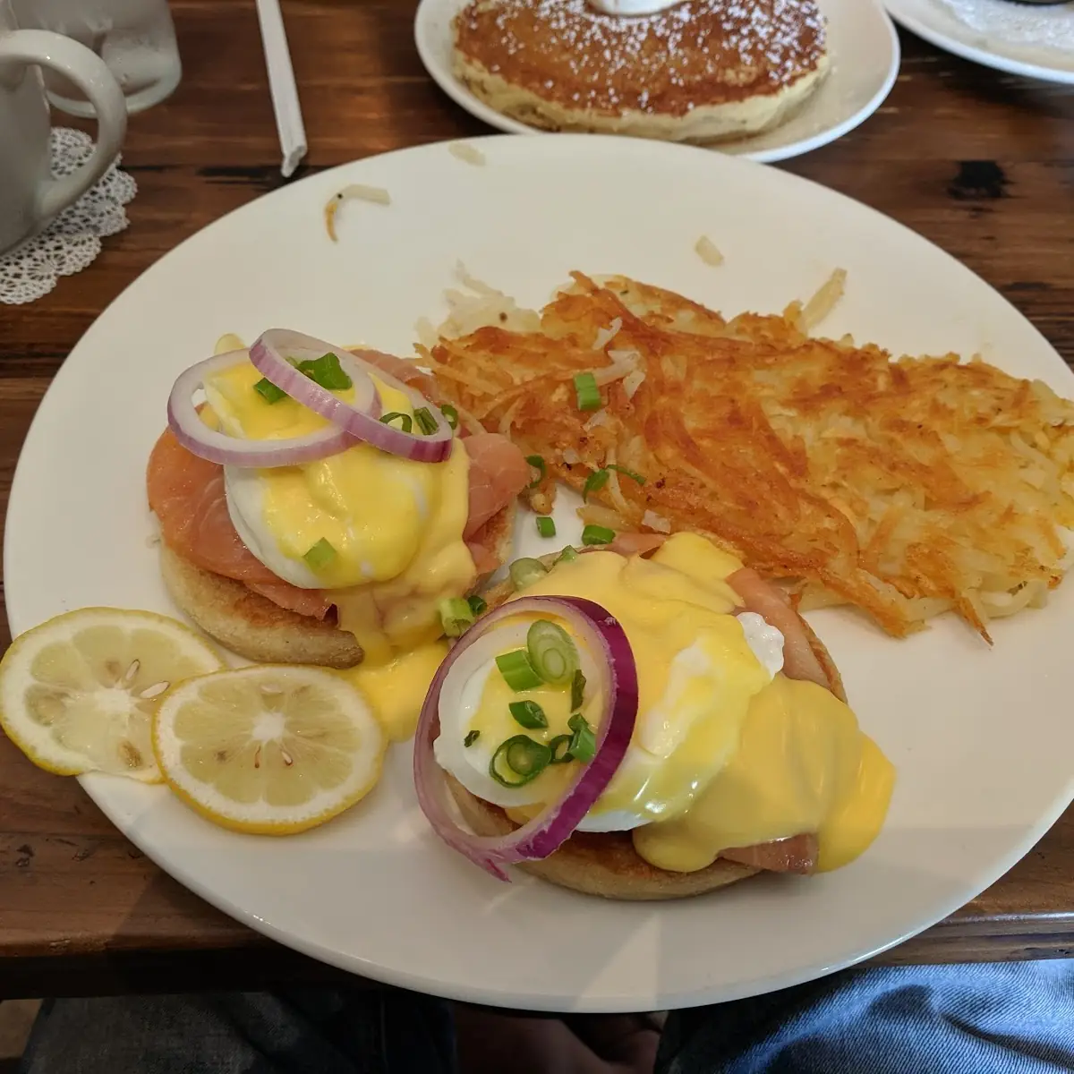 Salmon Eggs Benedict