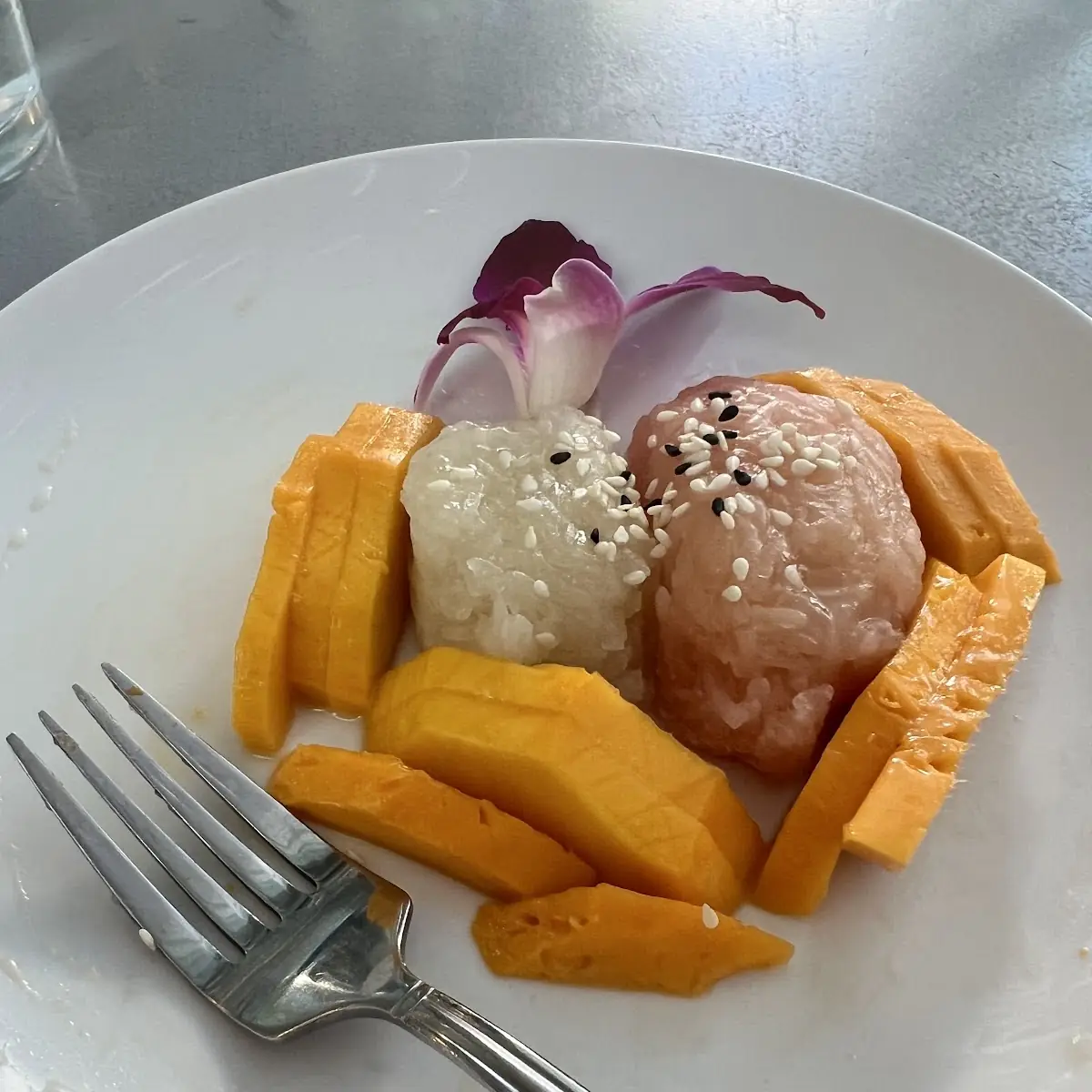 Mango Sticky Rice Dessert