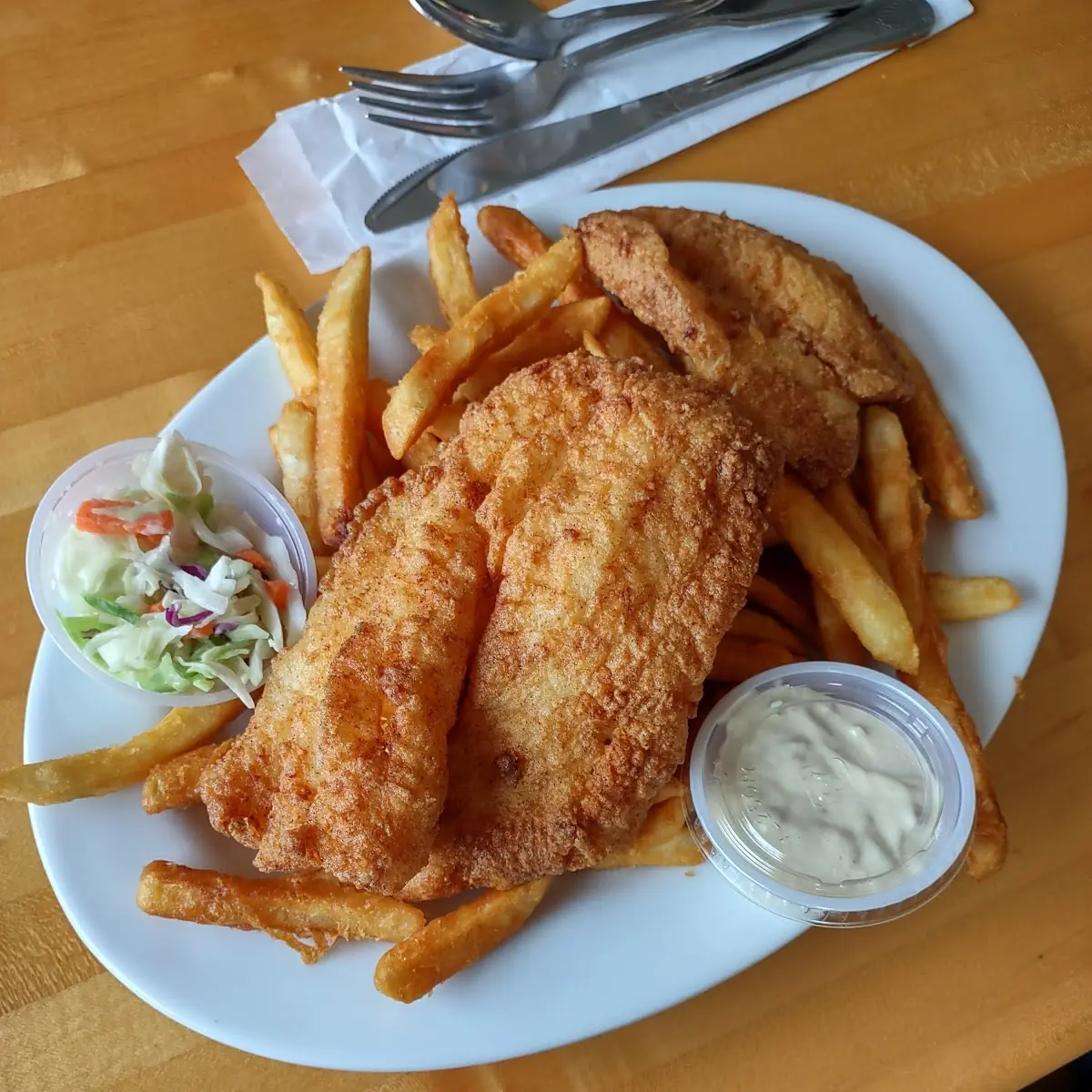 RI Style Fish and Chips