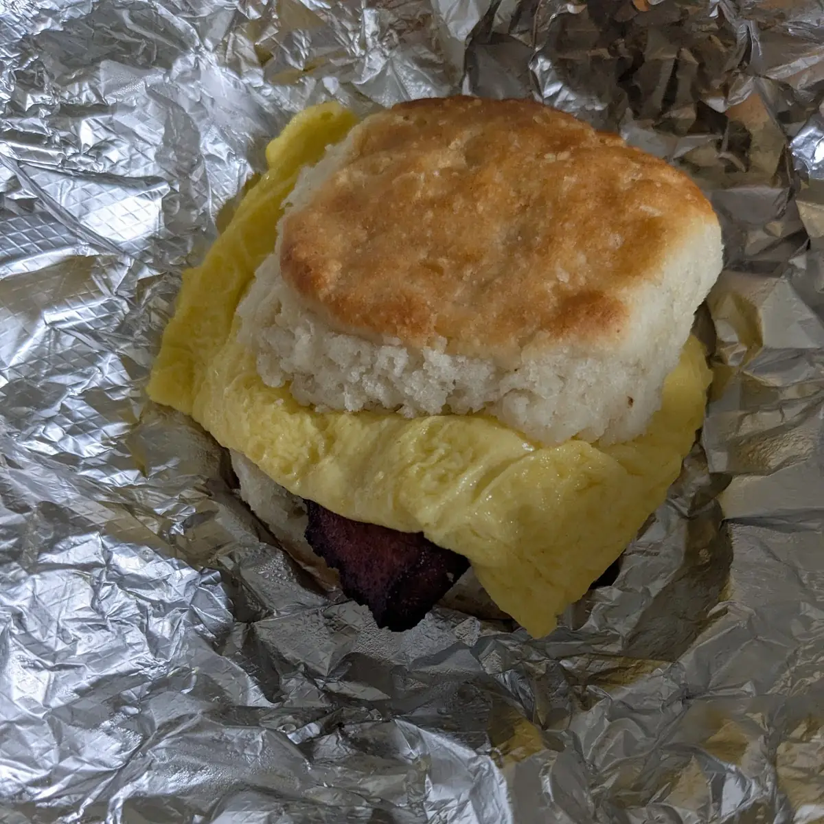 Smoked Sausage Biscuit
