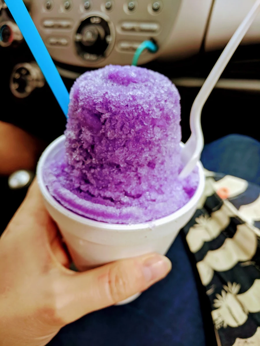Orchid Vanilla Snow Cone