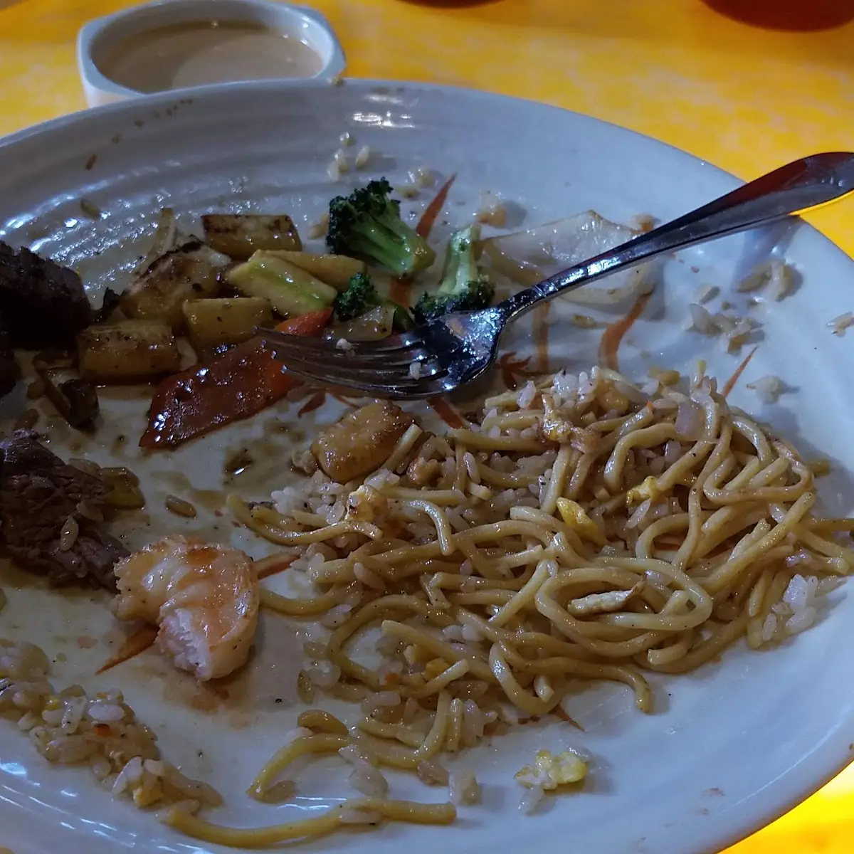 Filet Mignon and Vegetable Fried Rice