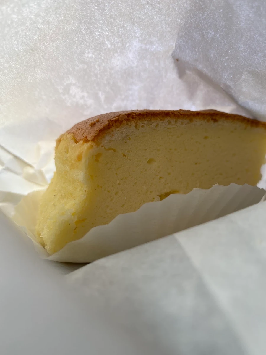 Japanese Cheese Cake Slice