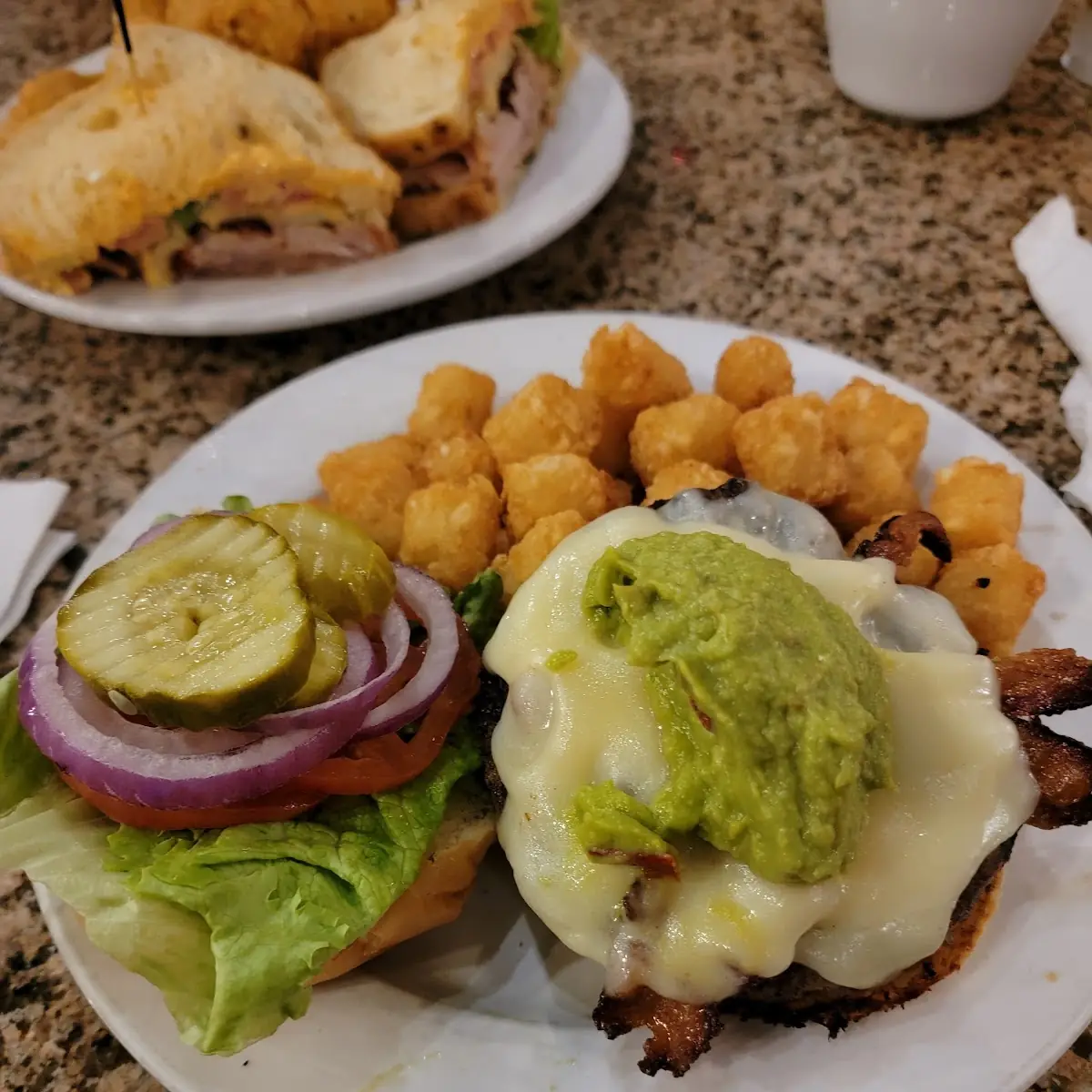 Guacamole Swiss Burger