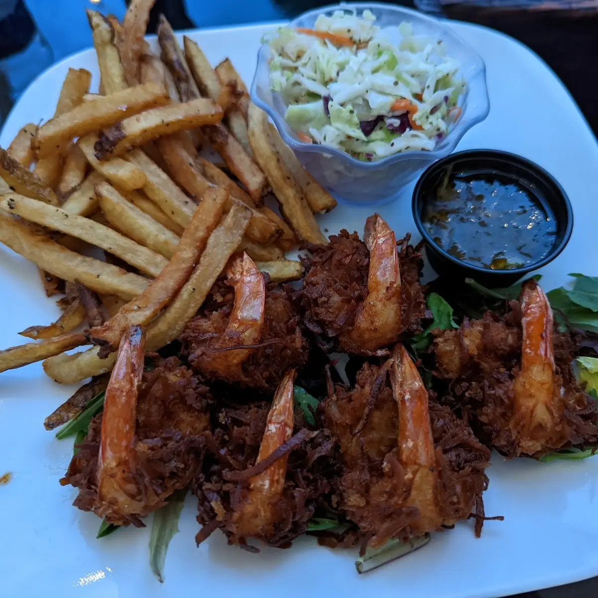 Coconut Shrimp Platter