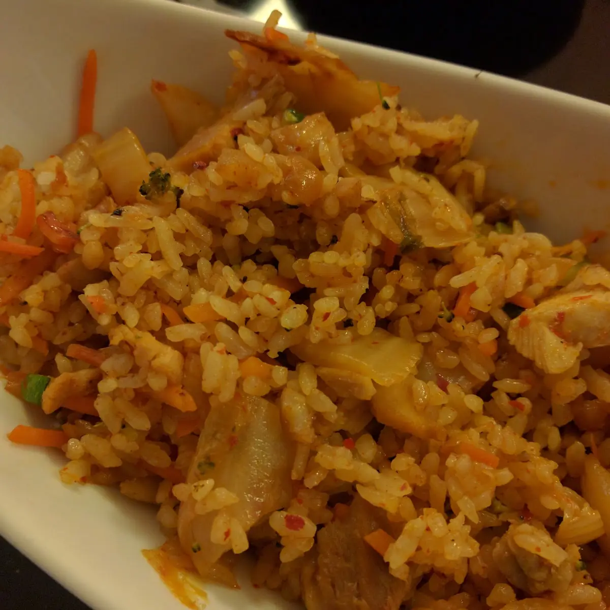 Kimchi Chicken Fried Rice