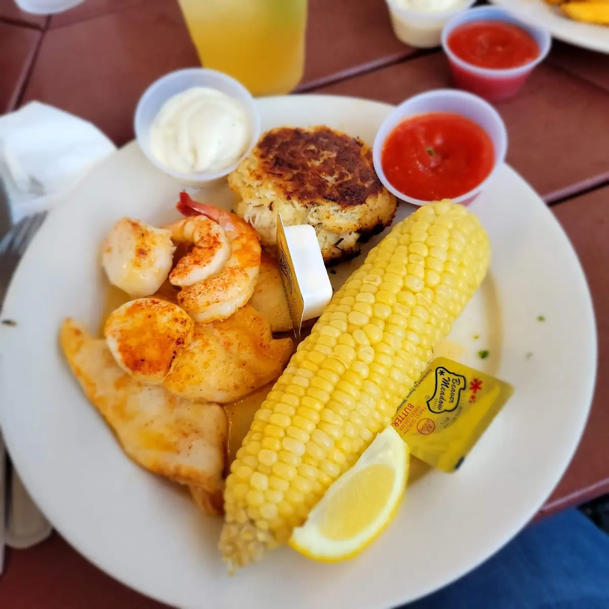 Broiled Seafood Platter