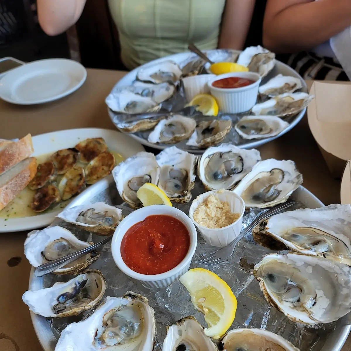Oysters on the 1 2 Shell