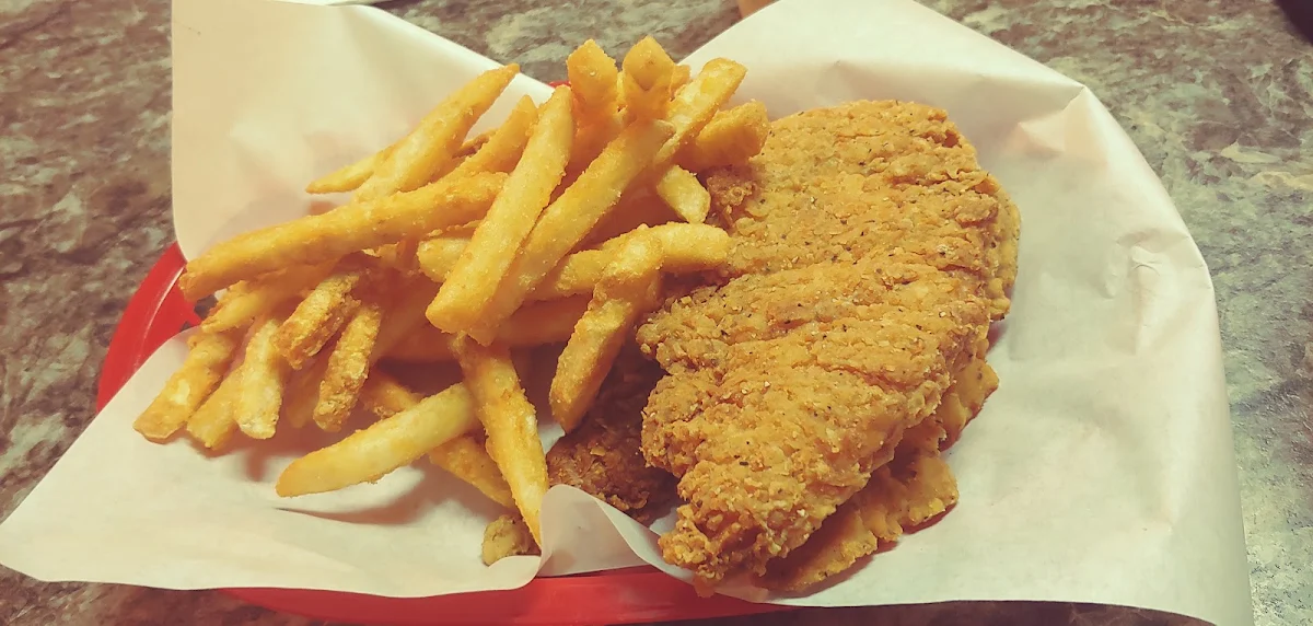 Chicken Strips and Fries